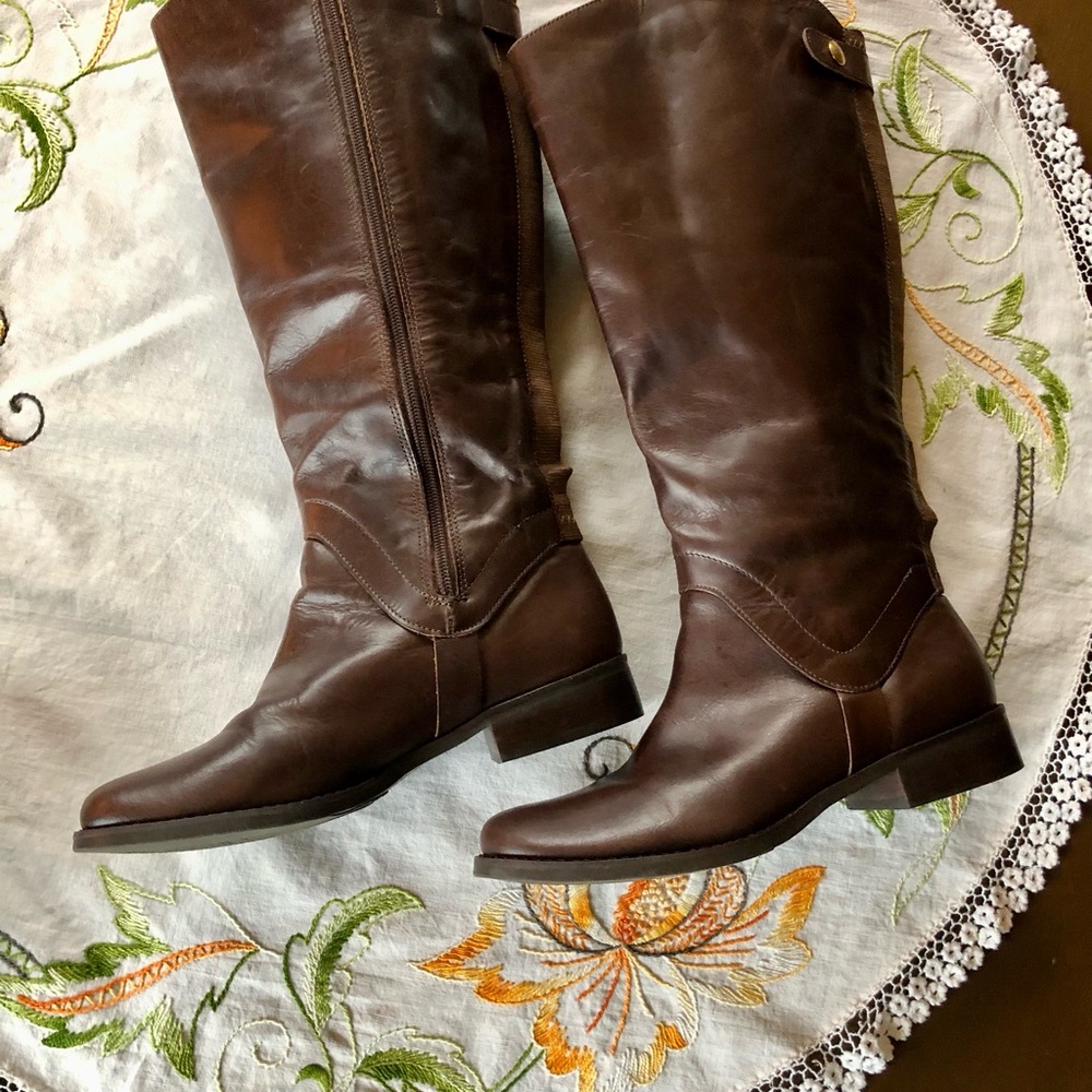 Steven by Steve Madden Sadie Knee High Riding Boot w/Elastic Back. 7.5W - Picture 8 of 16